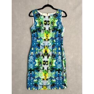 Antonio Melani Women's Size 6 Sleeveless Water Color Dress